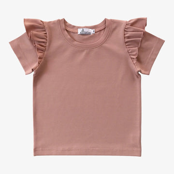 AnouKidz Ruffle Shirtje Nude Pink