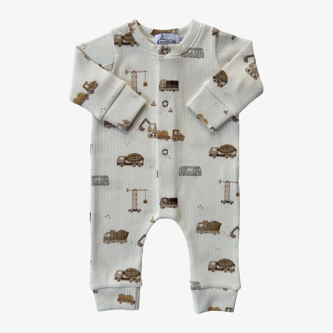 AnouKidz Boxpakje Rib Construction Vehicles