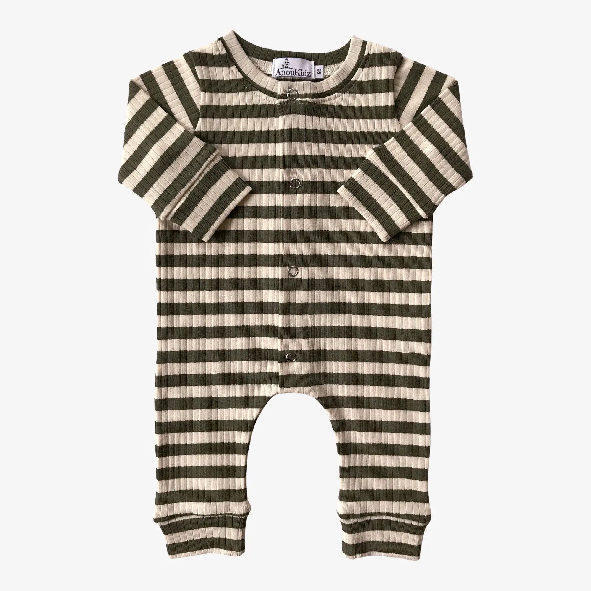 AnouKidz Boxpakje Rib Green Stripes