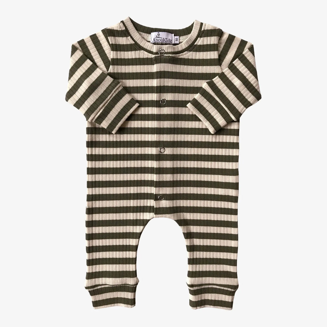AnouKidz Boxpakje Rib Green Stripes