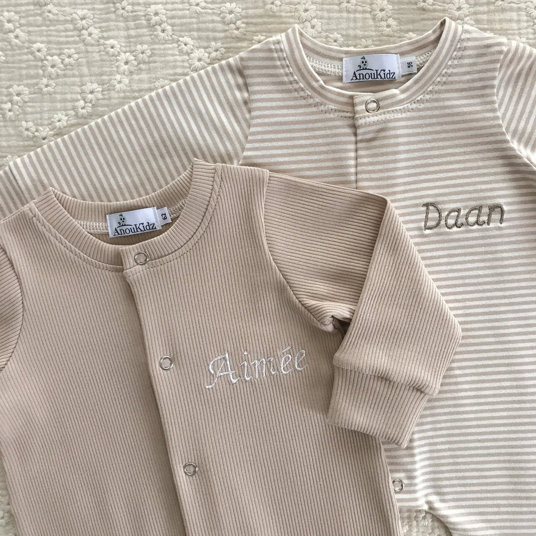 AnouKidz Boxpakje Rib Sand