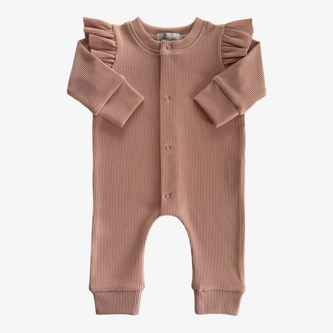 AnouKidz Boxpakje Ruffle Rib Nude Pink