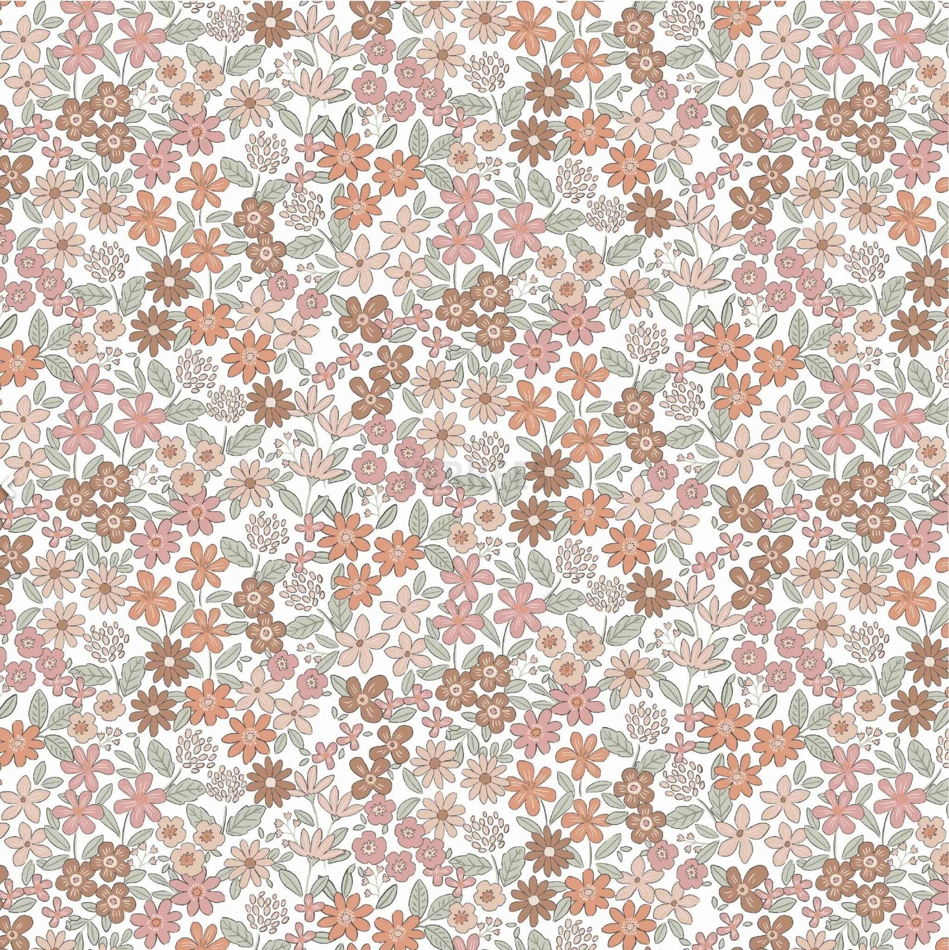 AnouKidz Jurkje Flowers White