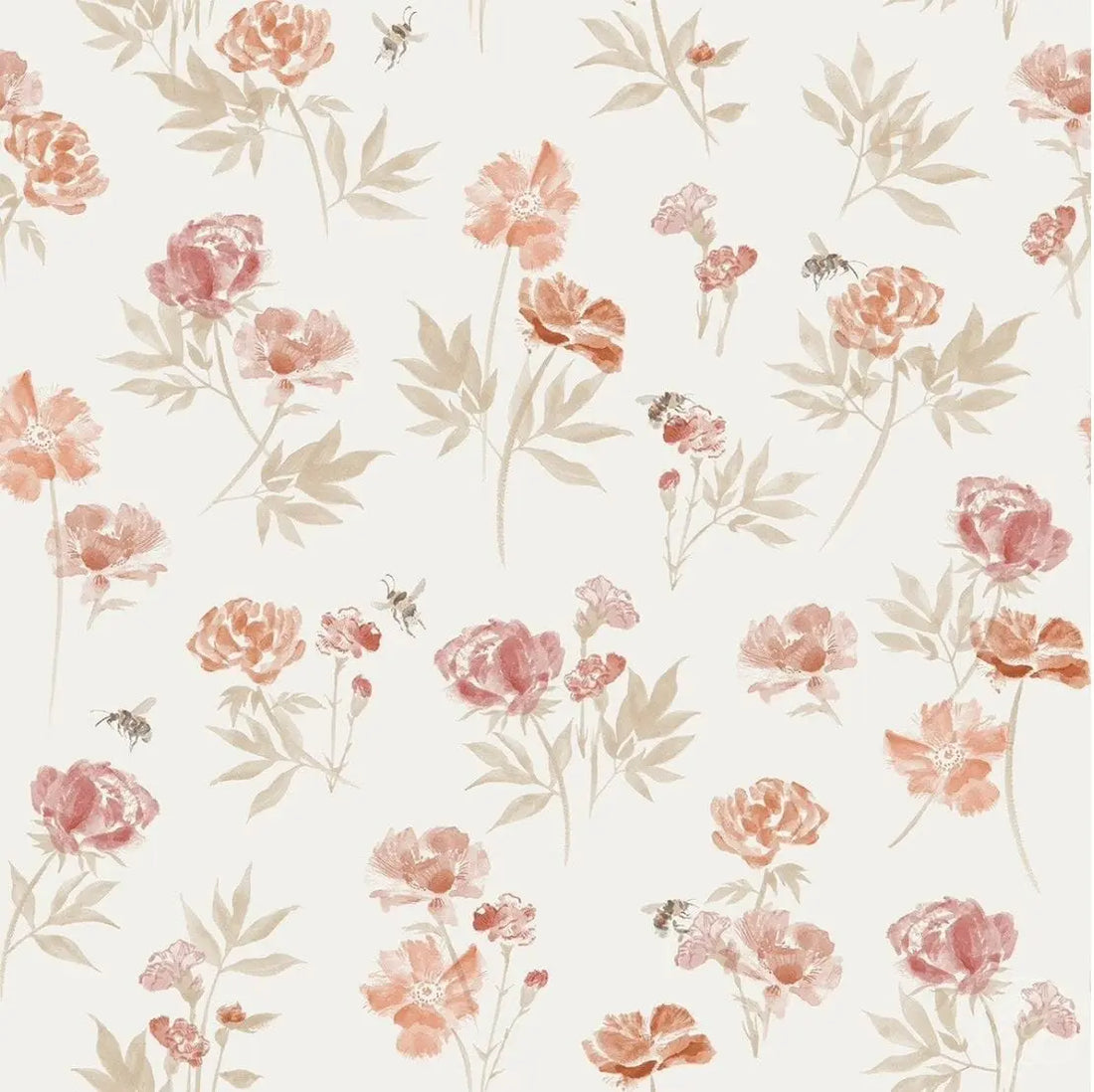 AnouKidz Ledikant hoeslaken Flowers & Bees