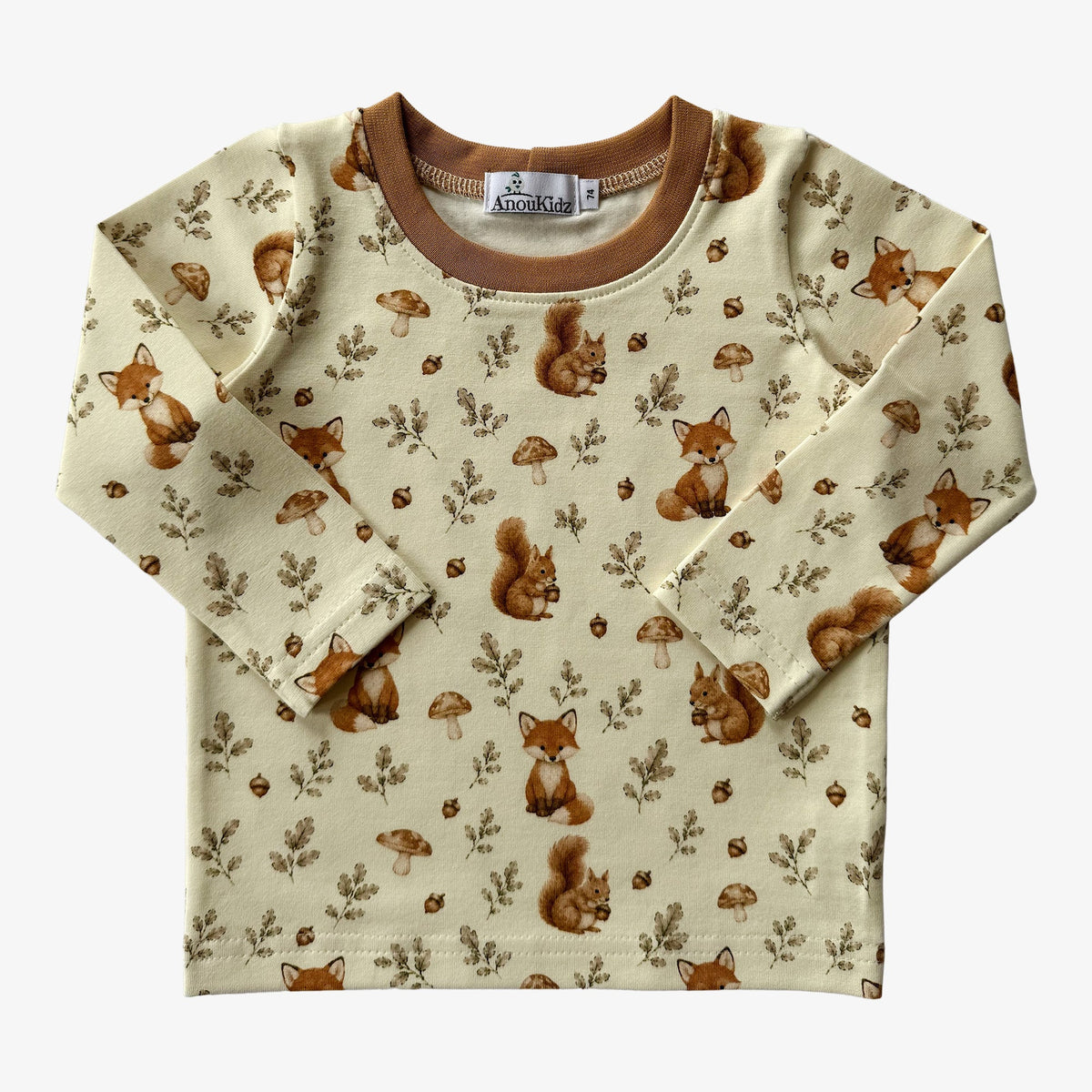 AnouKidz Longsleeve Fox And Squirrel