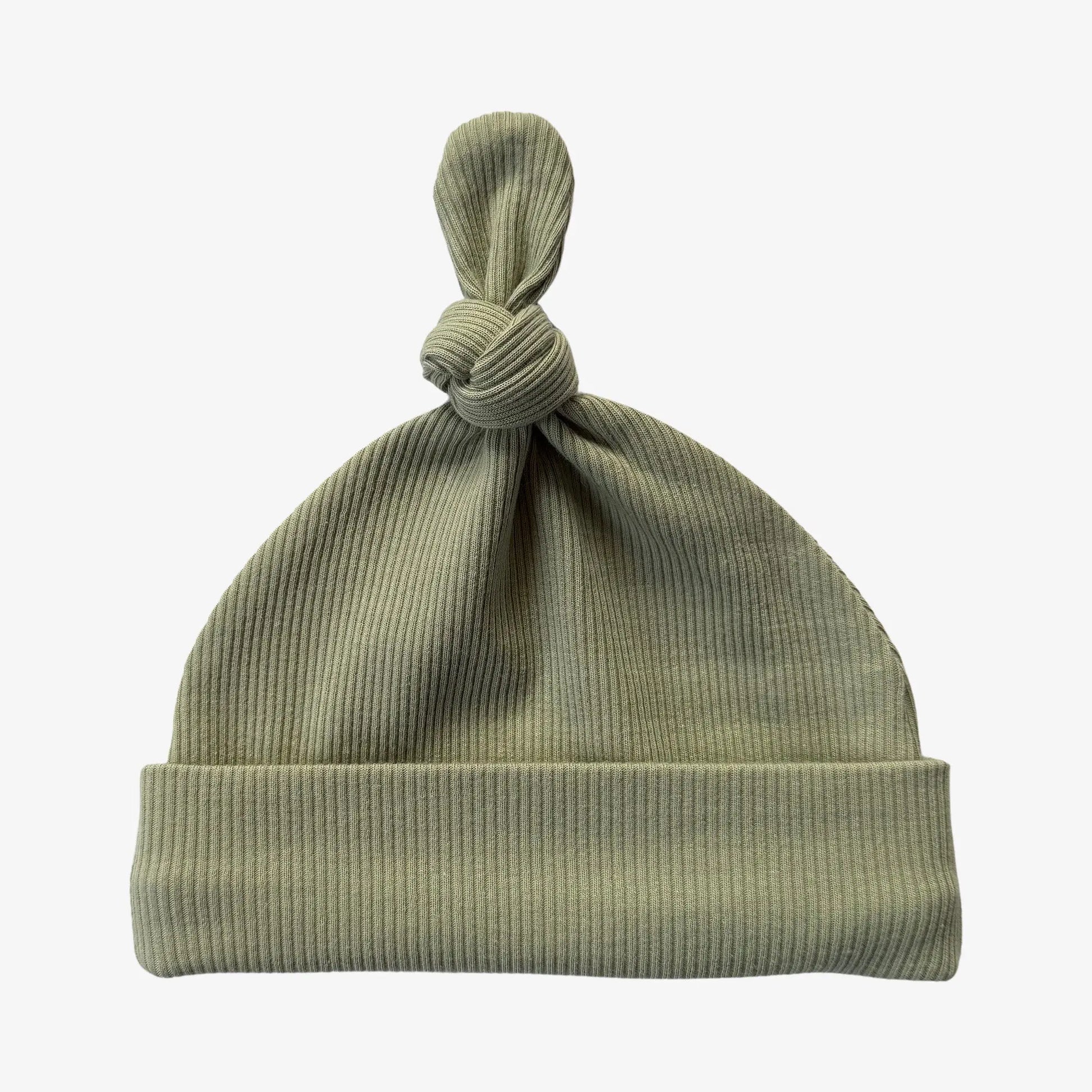 AnouKidz Mutsje Rib Dusty Green