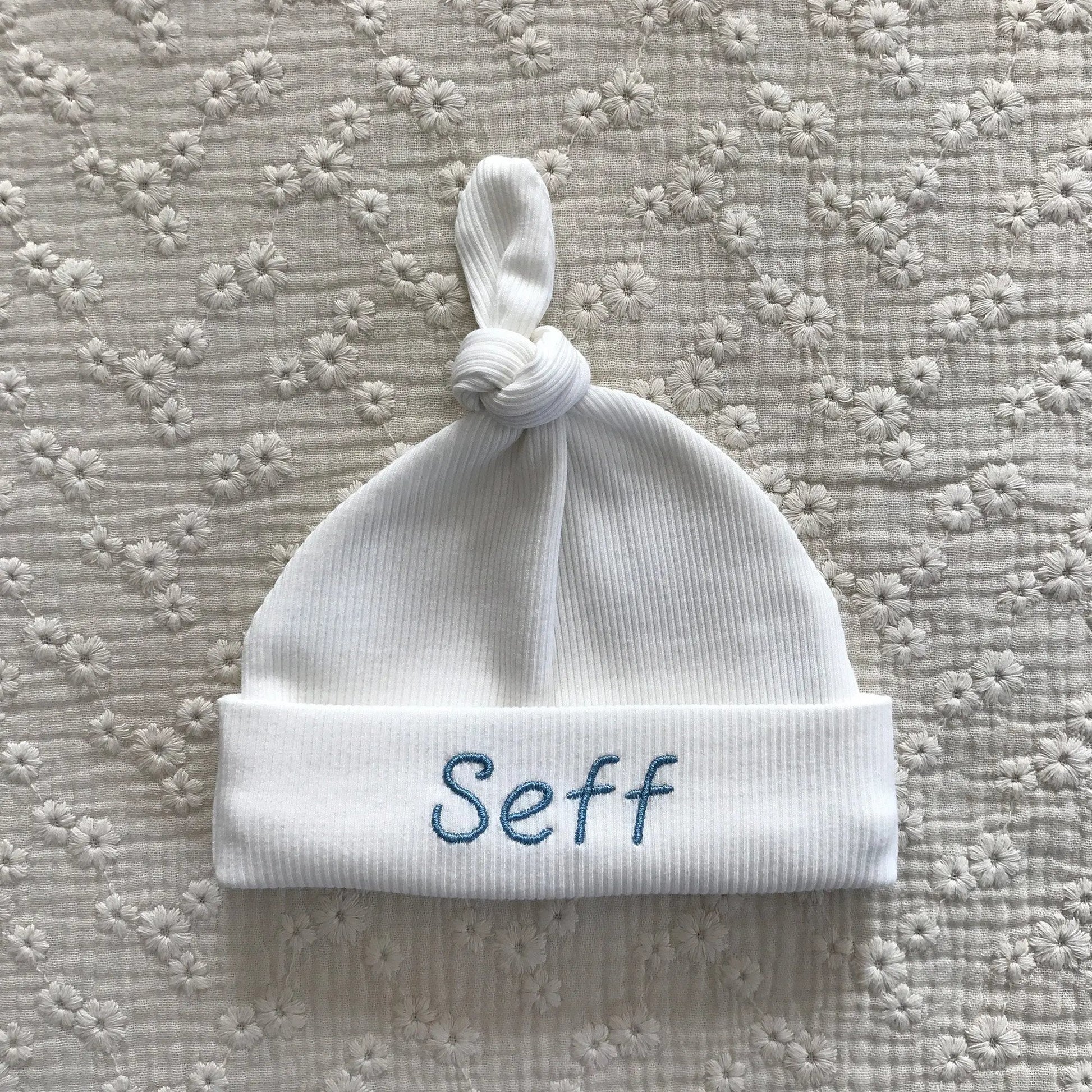 AnouKidz Mutsje Rib Off-White