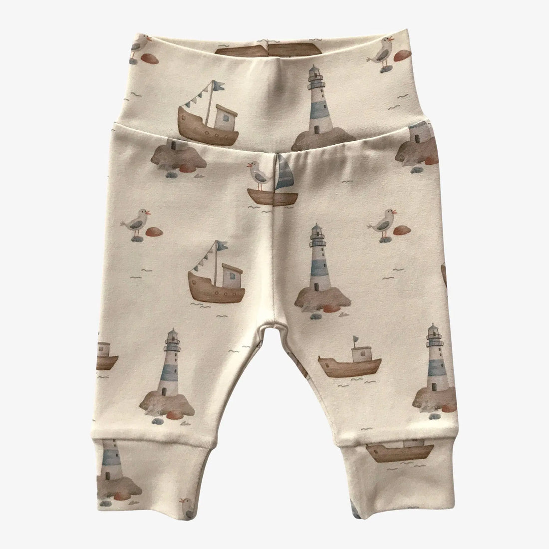 AnouKidz Newborn Broekje Boats Lighthouse