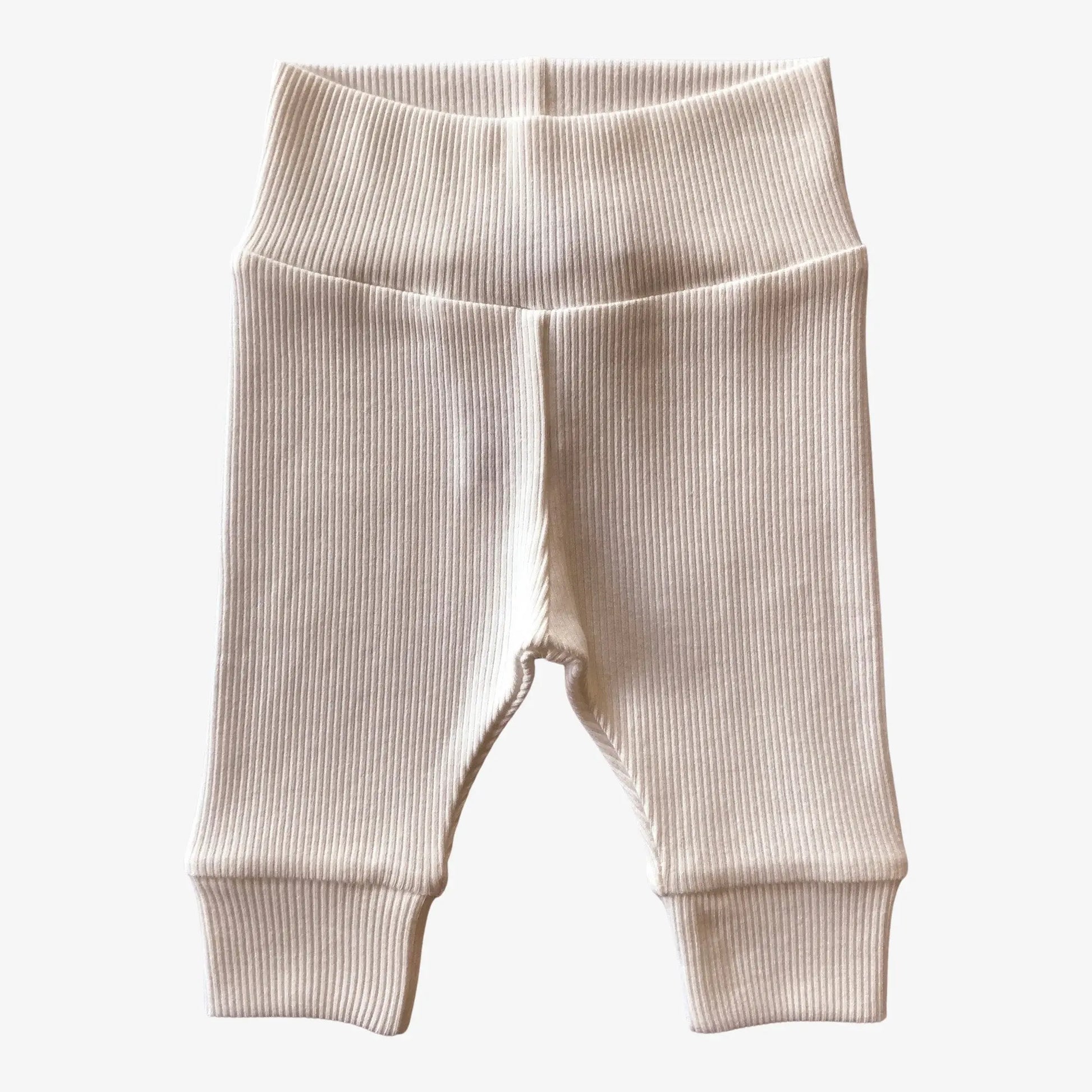 AnouKidz Newborn Broekje Rib Off-white