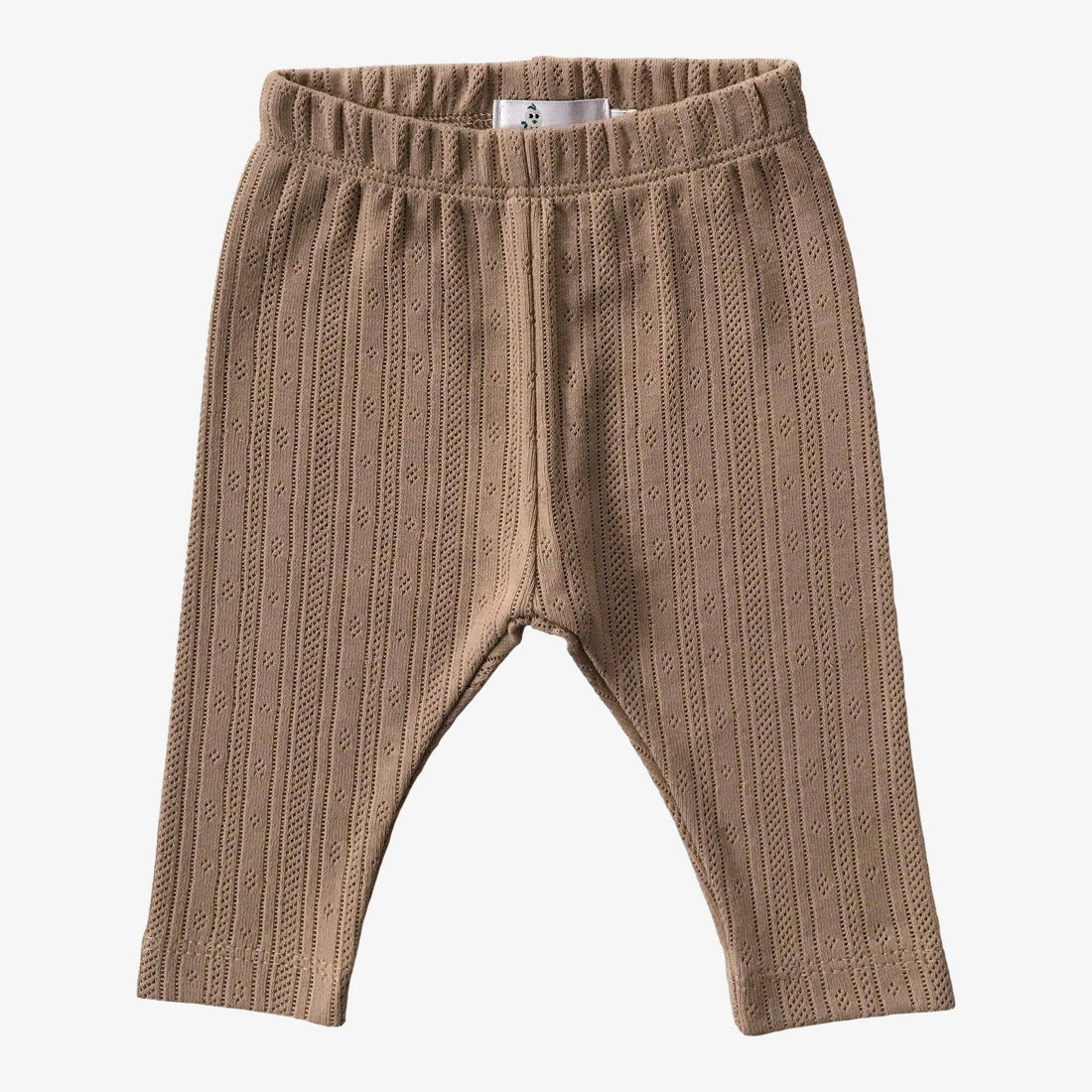 AnouKidz Newborn Legging Pointelle Dark Beige