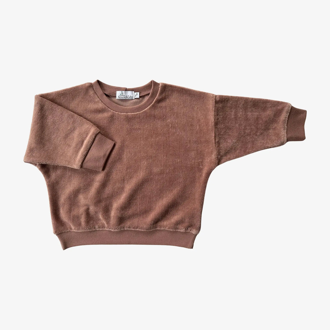 AnouKidz Oversized Sweater Velours Mauve