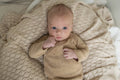 AnouKidz Overslagshirtje Badstof Dark Beige