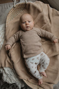 AnouKidz Overslagshirtje Cable Dark Beige