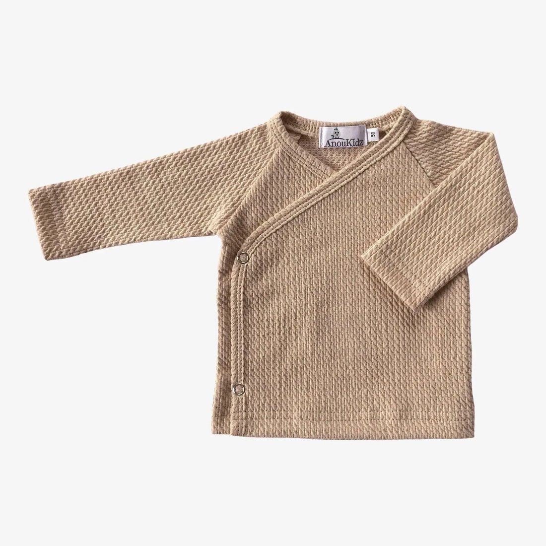 AnouKidz Overslagshirtje Cable Sand