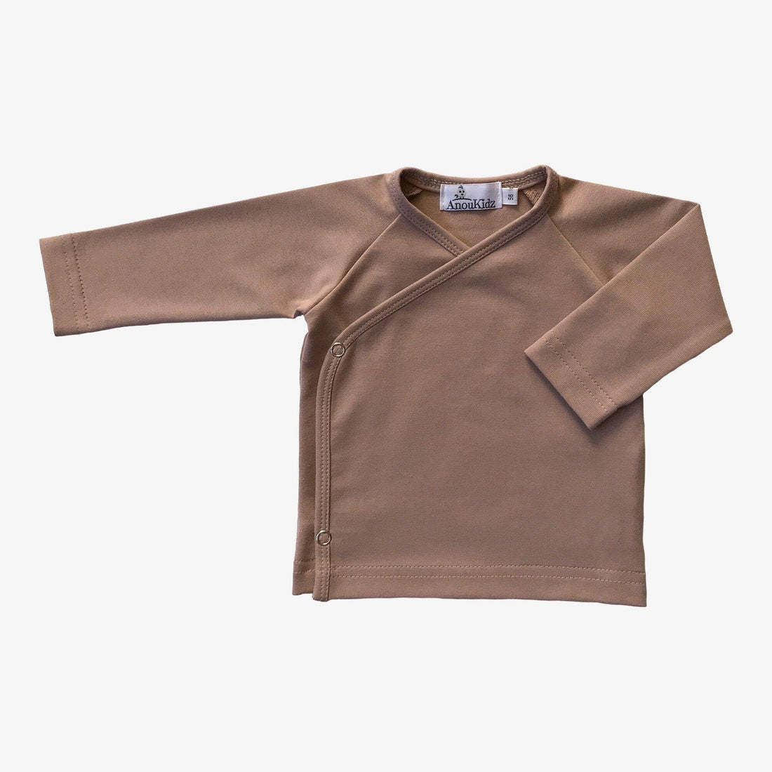 AnouKidz Overslagshirtje Dark Beige