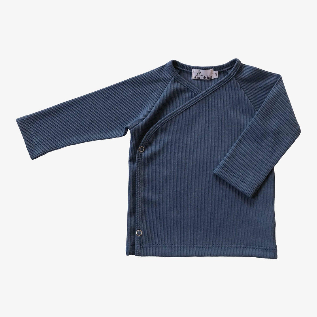 AnouKidz Overslagshirtje Rib Dark Jeans