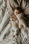 AnouKidz Overslagshirtje Rib Light Taupe