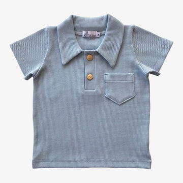 AnouKidz Polo Rib Light Blue