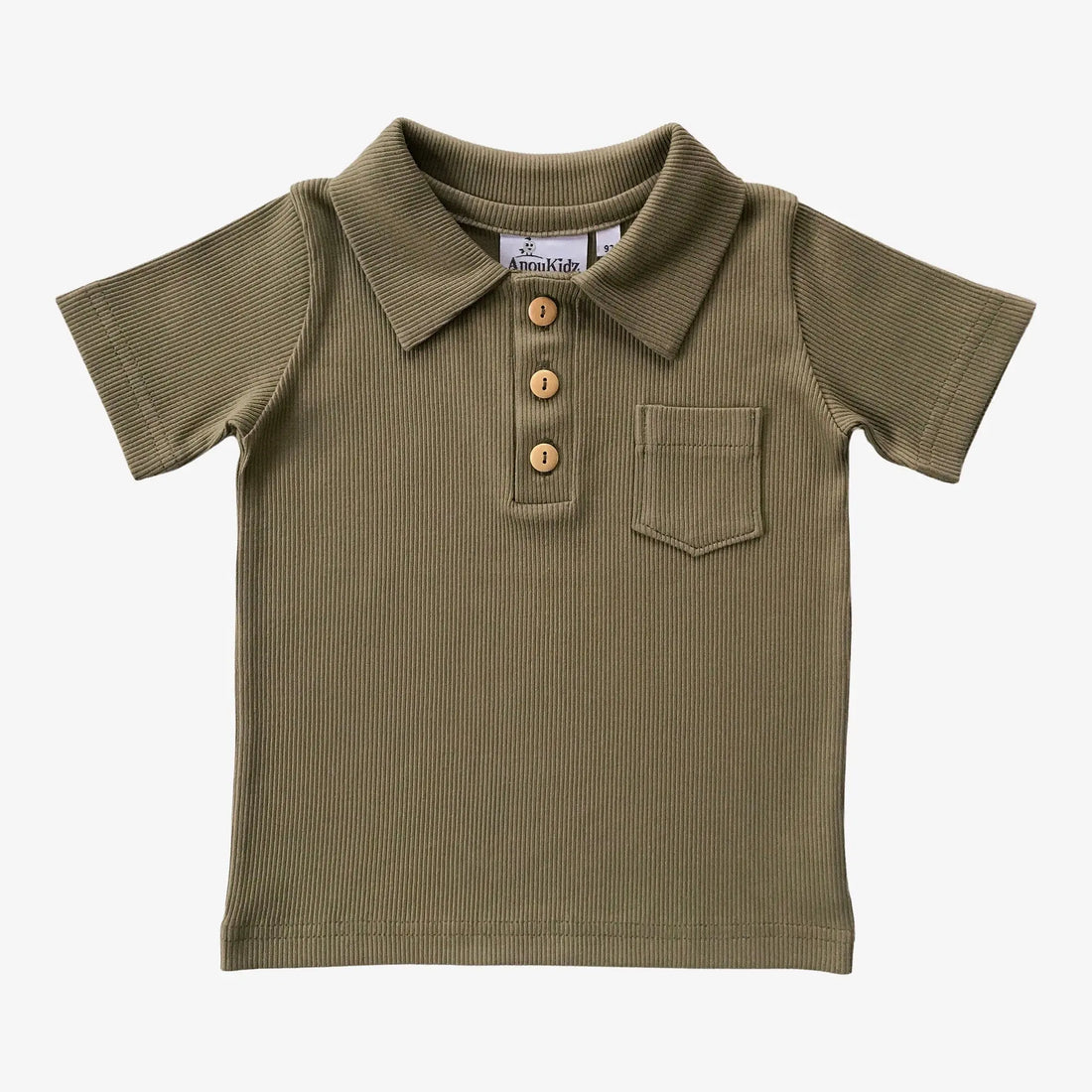AnouKidz Polo Rib Olive