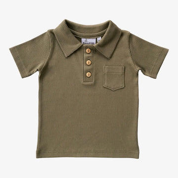 AnouKidz Polo Rib Olive