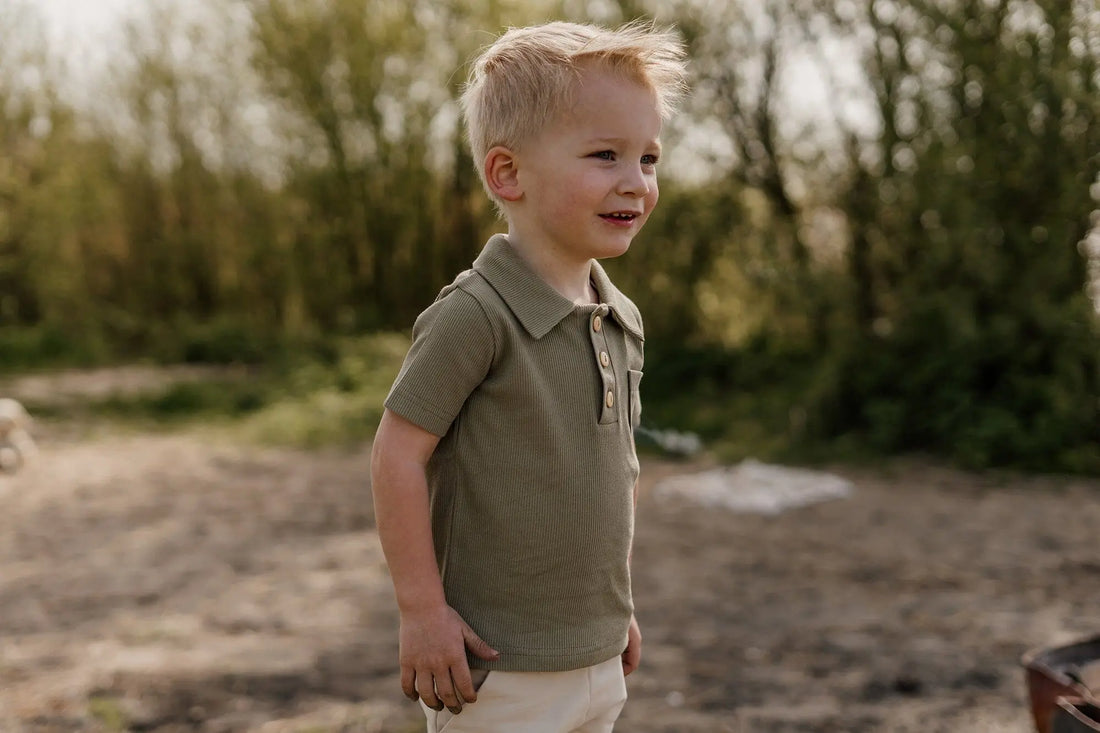 AnouKidz Polo Rib Olive