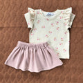 AnouKidz Rokje Rib Burnished Lilac
