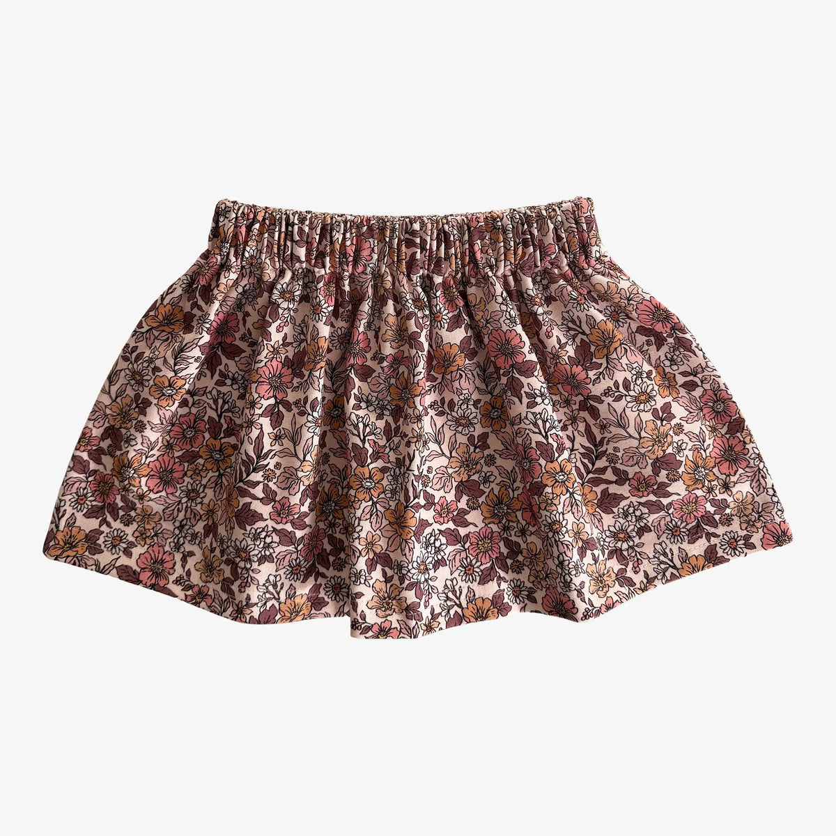 AnouKidz Rokje Vintage Flowers Mauve