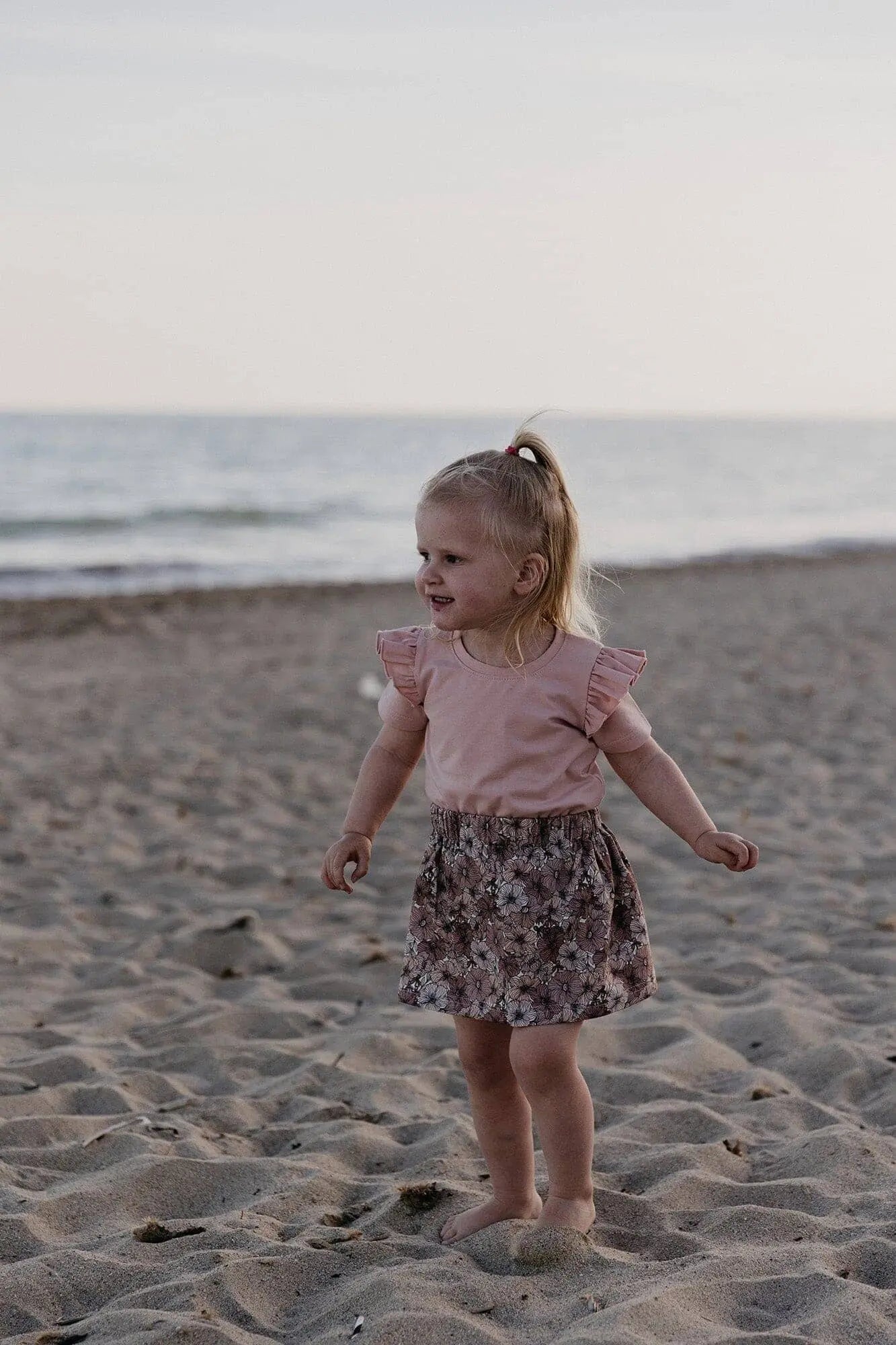 AnouKidz Ruffle Shirtje Nude Pink