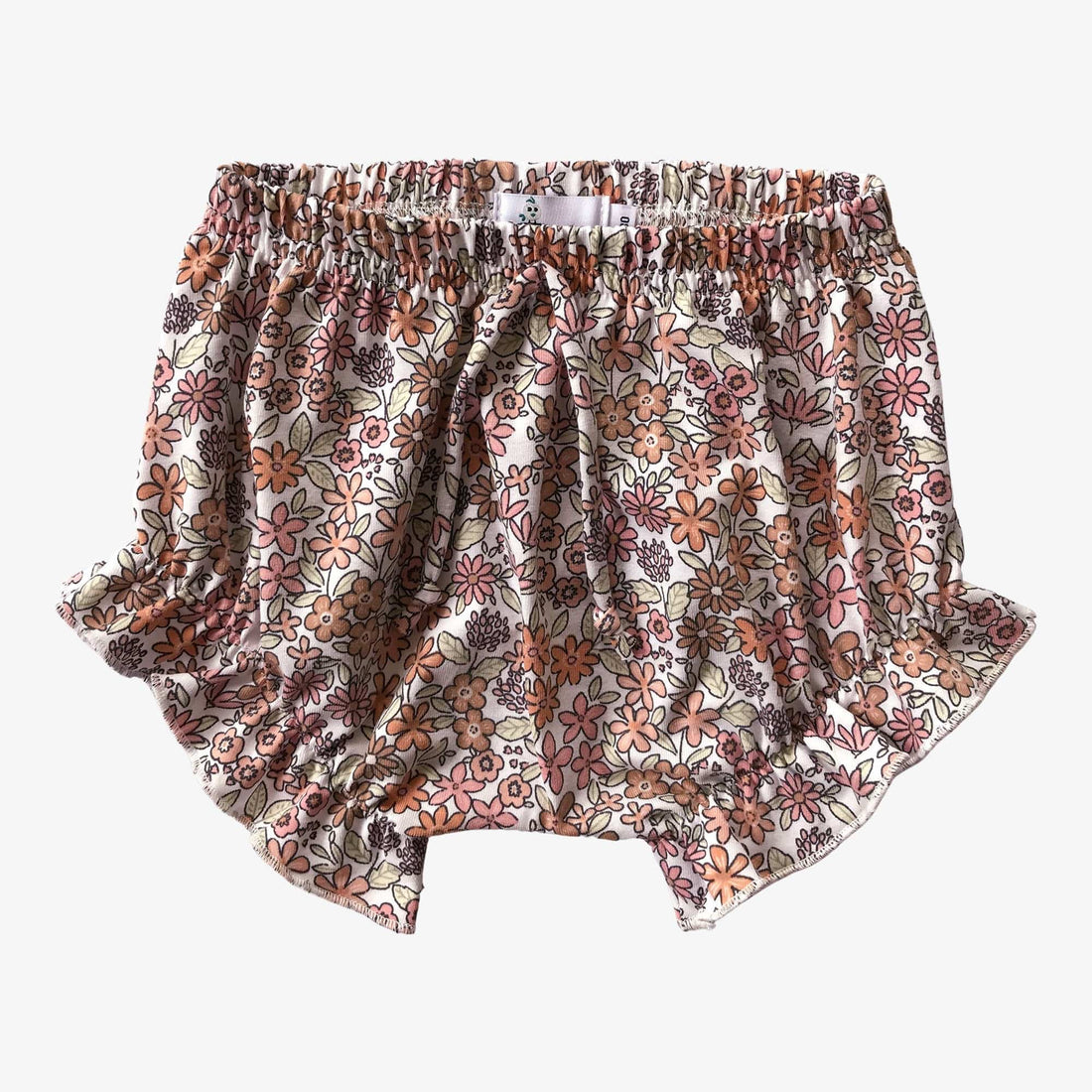 AnouKidz Ruffle Short Flowers White