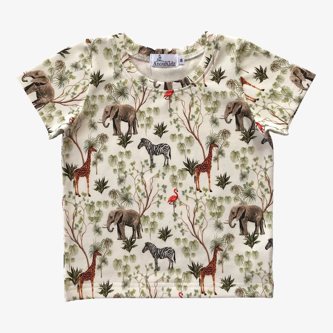 AnouKidz Shirtje Jungle Animals
