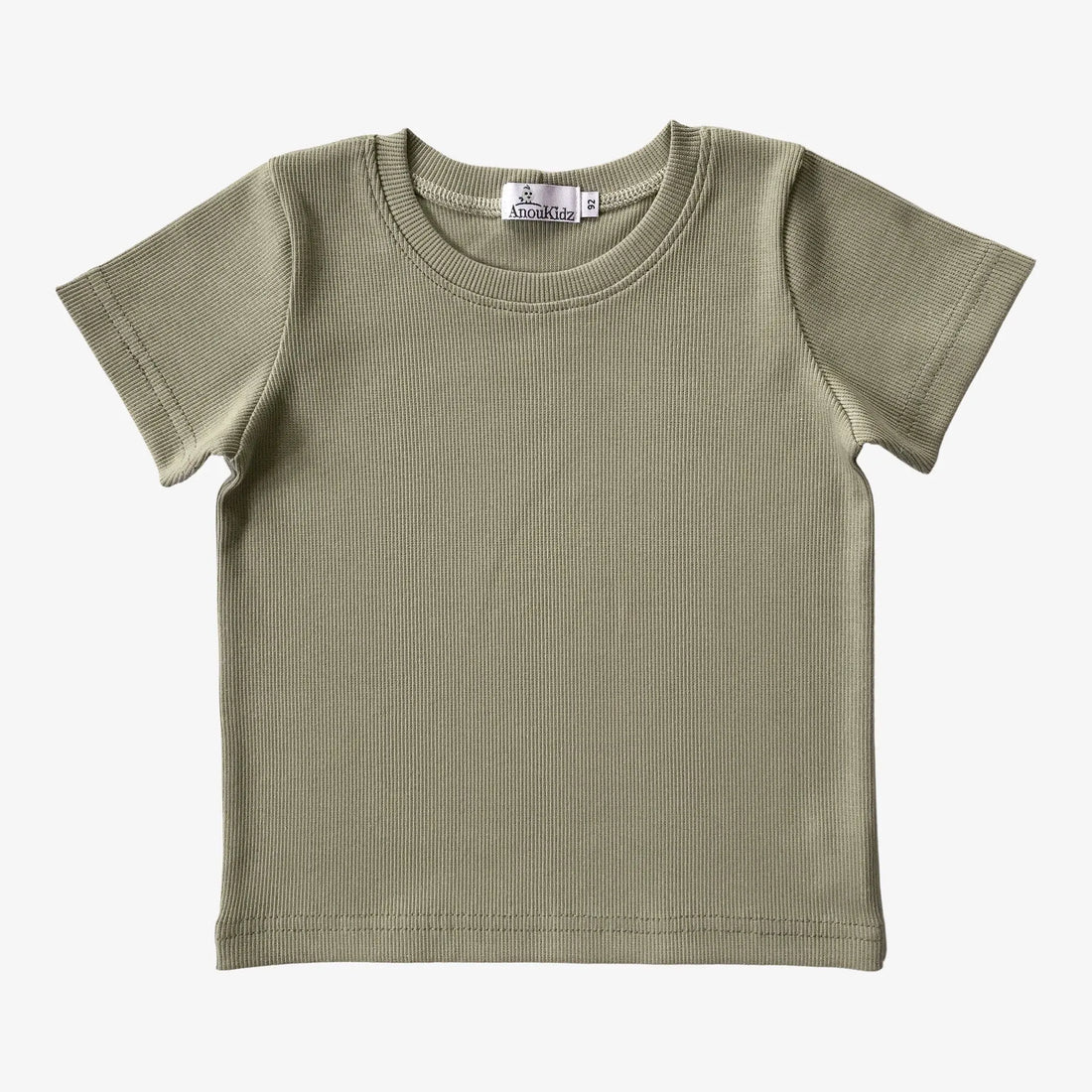 AnouKidz Shirtje Rib Desert Sage