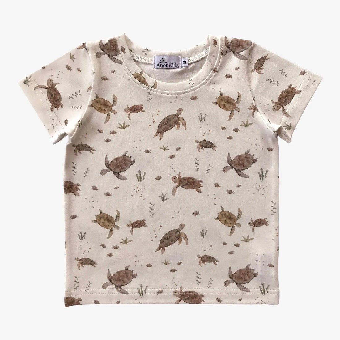 AnouKidz Shirtje Turtles White