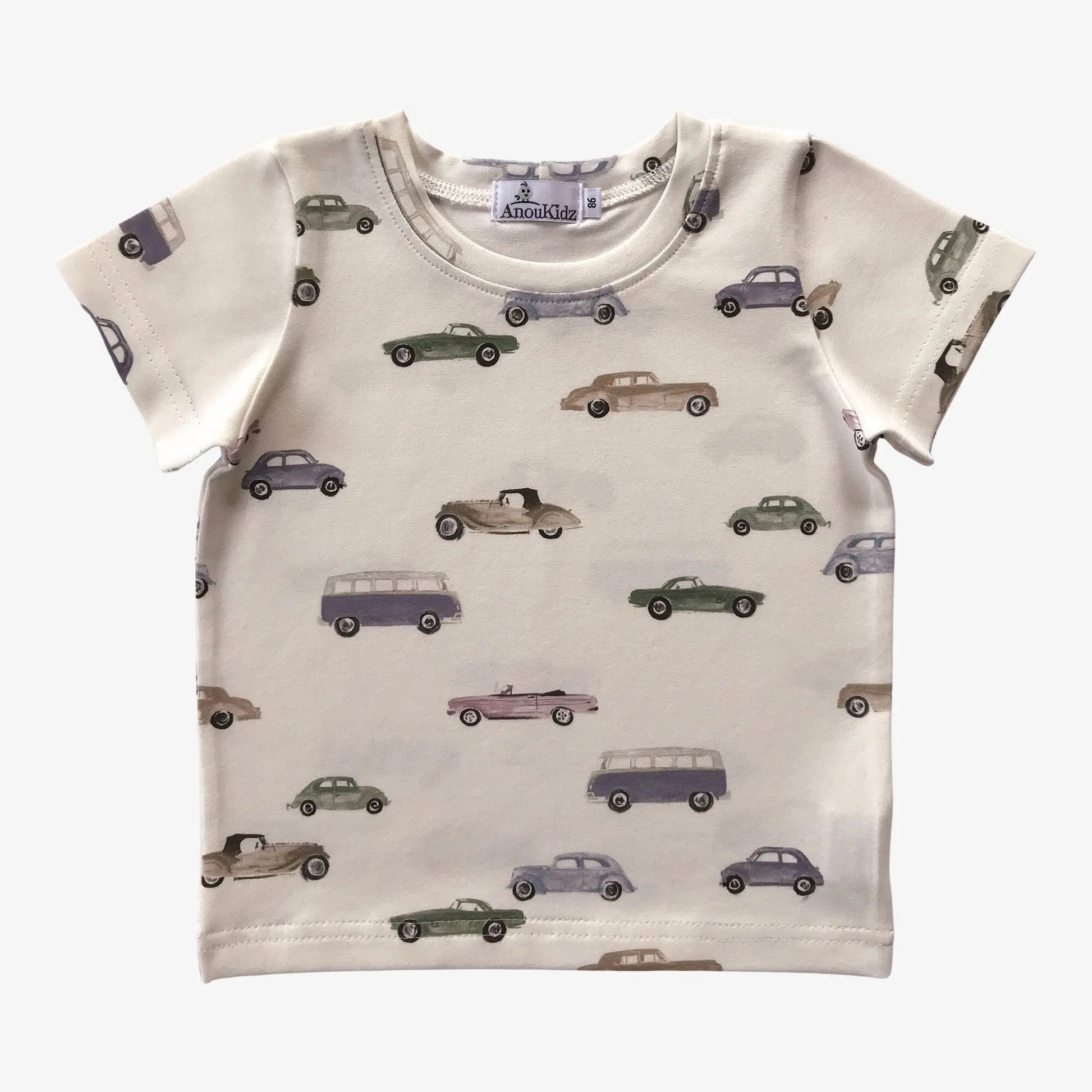 AnouKidz Shirtje Vintage Cars