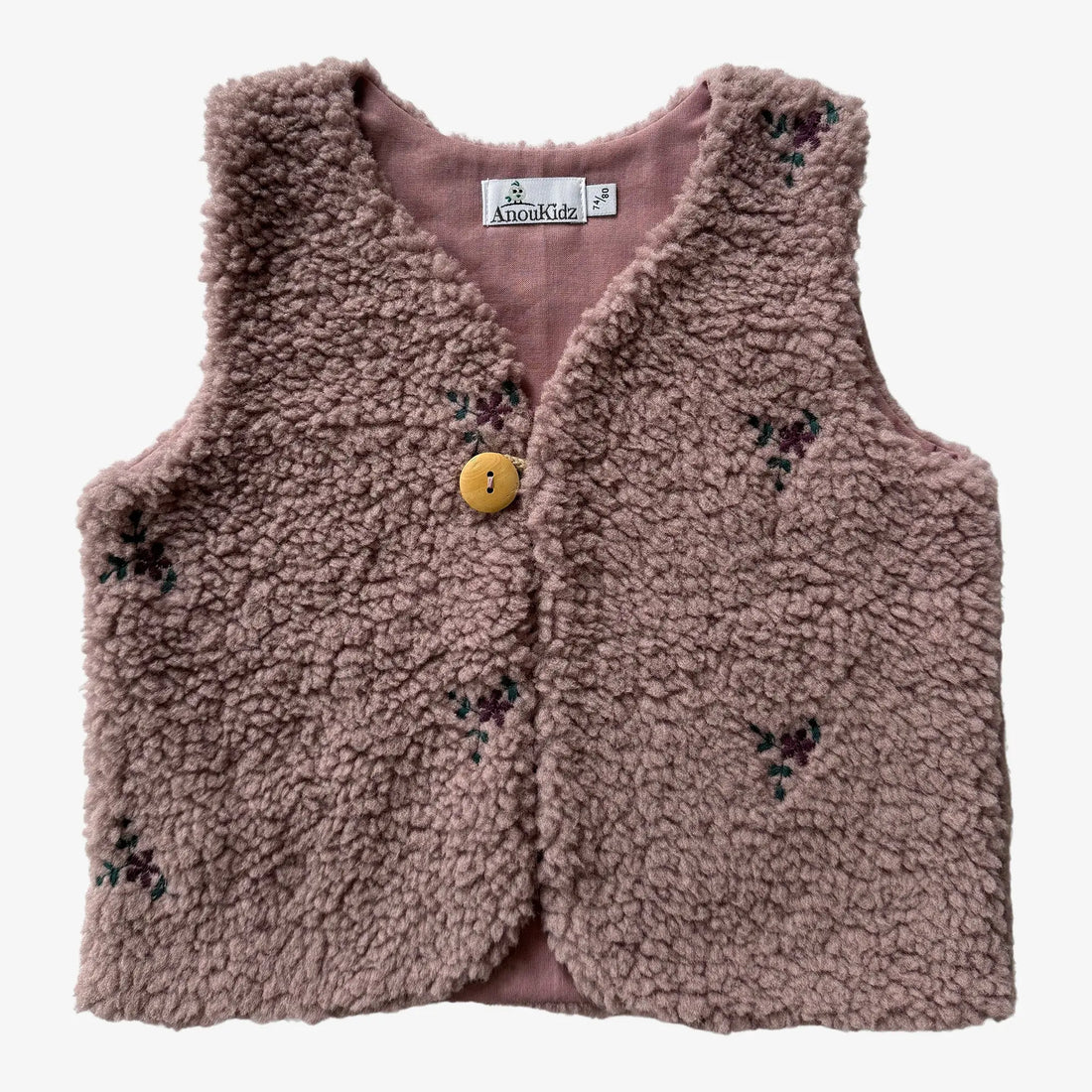 AnouKidz Teddy Gilet Mauve