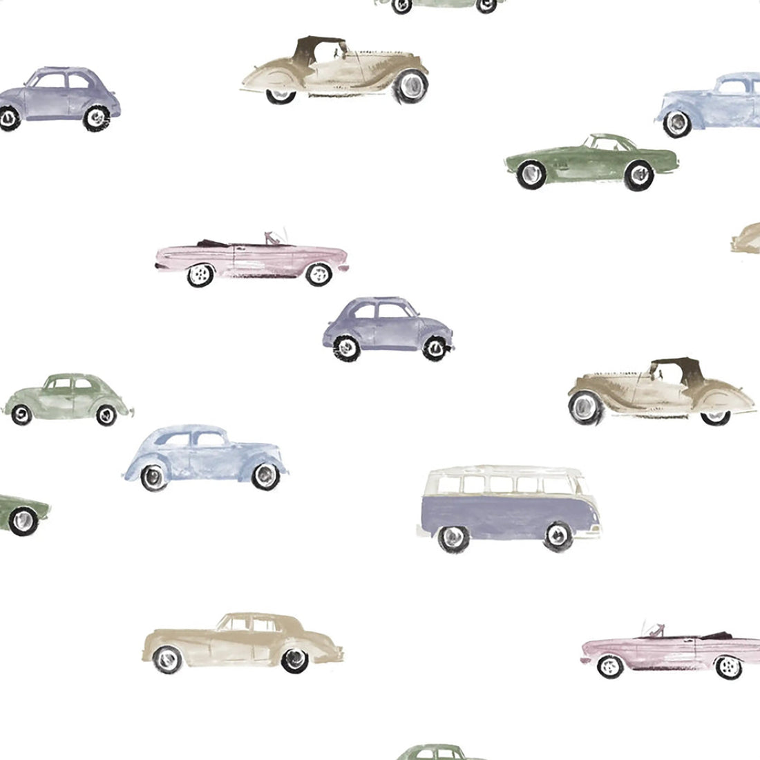 AnouKidz Wieg hoeslaken Vintage Cars